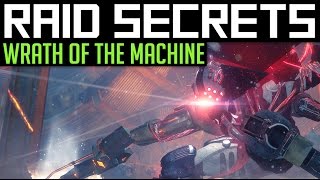 Destiny | RAID SECRETS! - Concepts & Development in Wrath of The Machine (Rise of Iron)