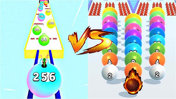 MAX LEVELS BallRun2048🔮VS Yoga Ball Run - All Levels Gameplay Walkthrough Android IOS NEW UPDATE