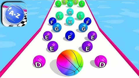 AZ Run Games All Levels Gameplay iOS_Android Walkthrough Game Ball Run 2048 #7