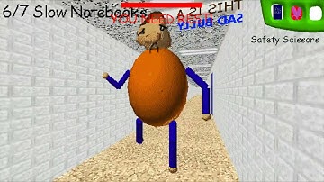 baldis basics super slow edition baldis sad