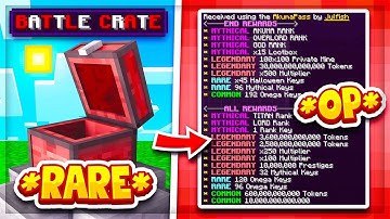 HOW TO GET the RAREST CRATE on MY NEW OP PRISON SERVER! | Minecraft OPPrison | AkumaMC [29]