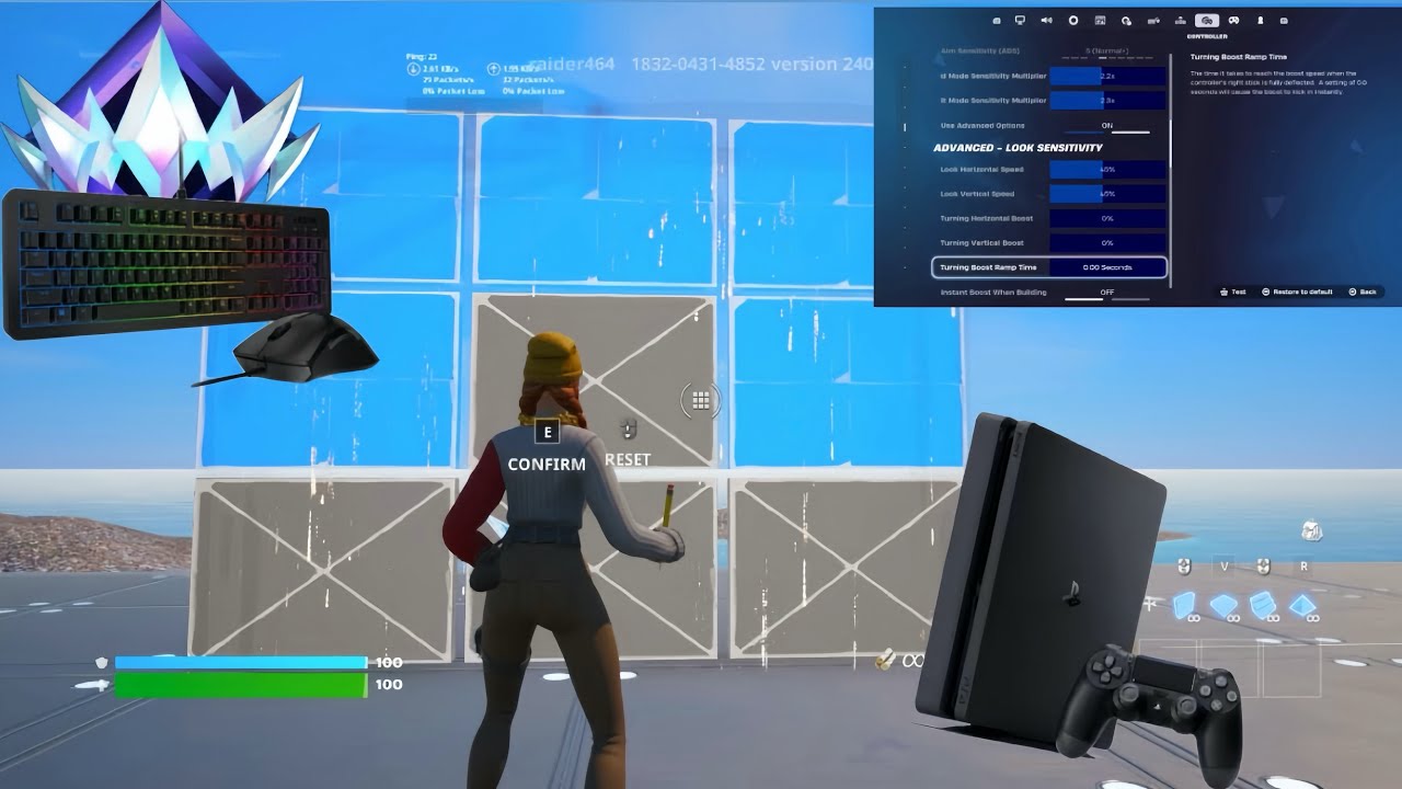 Tab Key Sensitivity The BEST Keybinds and Sensitivity for Beginners & KBM Console players ...