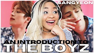 Reaction to 'An Introduction to THE BOYZ : Sangyeon' - HE LEADS, HE SINGS, HE RAPS, WHAT ELSE!?!