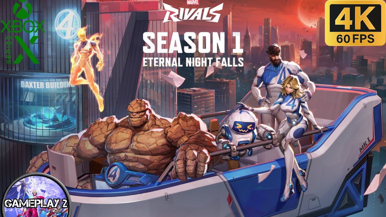 MARVEL RIVALS Unranked Season 1 Gameplay 2 (4K 60FPS) No Commentary ...