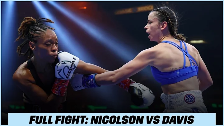 Skye Nicolson vs Shanecqua Paisley Davis (Taylor vs Serrano Undercard)