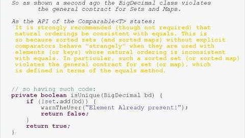 Java curiosities 1 - The BigDecimal class