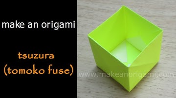 Make An Origami Tsuzura/Wicker Clothes-Box (Base) (Tomoko Fuse)