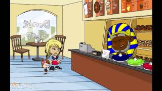 Mean Sister Beats Up An Egypt Villain