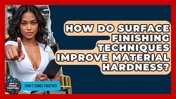 How Do Surface Finishing Techniques Improve Material Hardness? - How It Comes Together