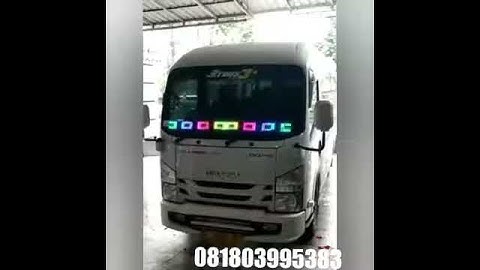 STROBO running text elf