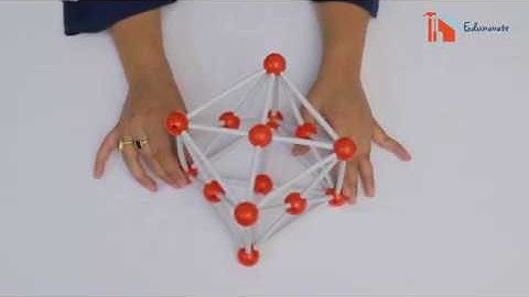 How To Make Face Centered Cubic Crystal FCC By Using Ball and Stick Chemistry Molecular Models