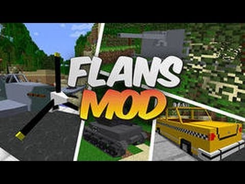 Обзор мода для майнкрафт Flans mod