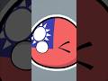【ポーランドボール】🇹🇼でバンバラバン #ポーランドボール #polandball