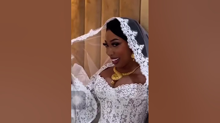 Les premières images du mariage de Zeyna NDOUR
