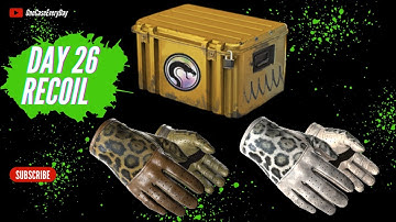 Opening one CSGO case every day until I get a Gold DAY 26
