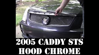 2005 Cadillac STS - hood chrome - junk yard score - 320HP v8 RWD luxury northstar by JasonDoesDIY 5,344 views 7 years ago 3 minutes, 57 seconds