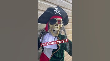 Scary?? Skeleton Pirate Halloween animatronic: Home Depot #shorts