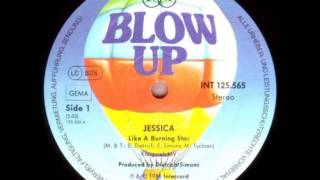 Jessica ‎– Like A Burning Star (12'' maxi single)