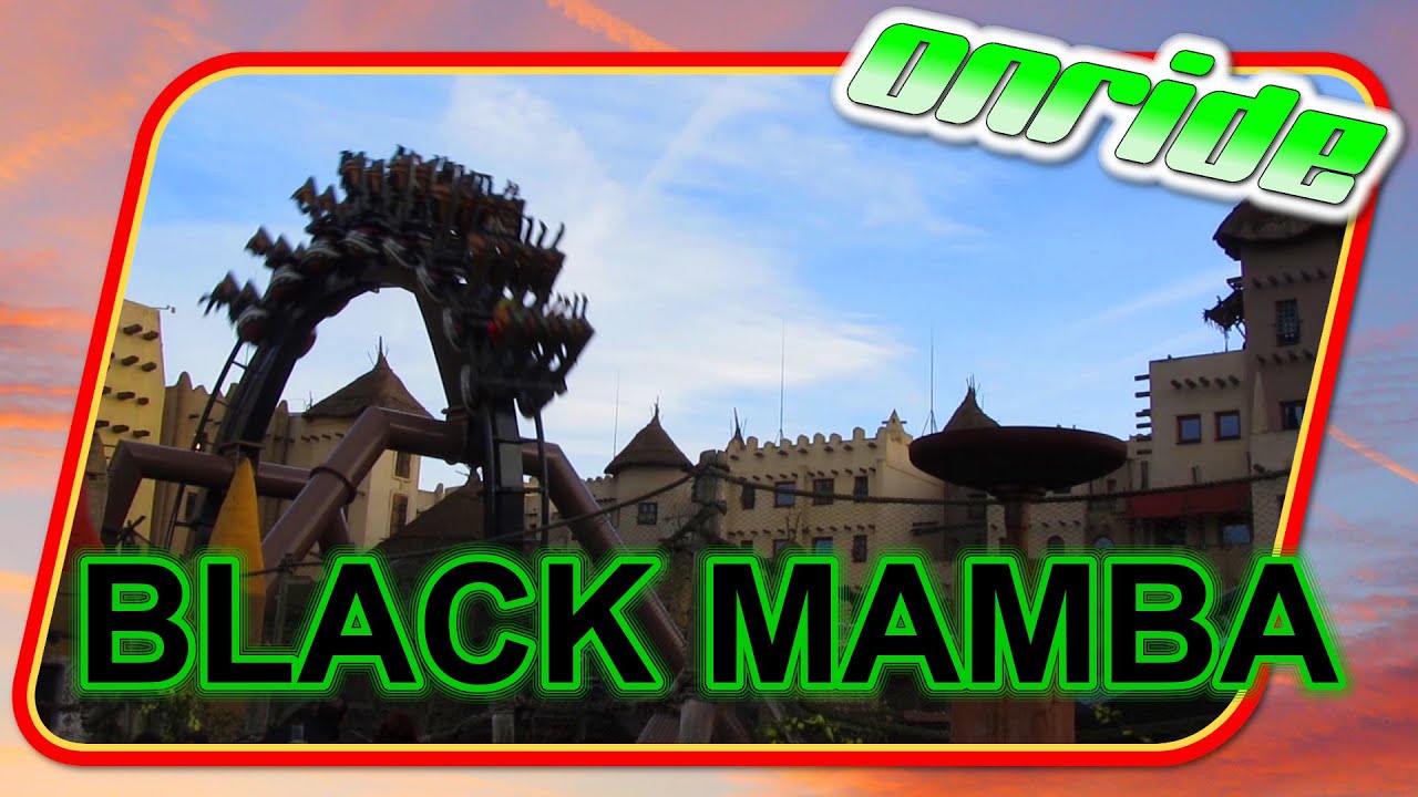 Black Mamba Phantasialand Onride YouTube