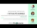 Webinaire dactualit durable 4  saison 4  dcembre 2023