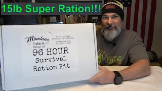 Minotaur Trading Company 96 Hour Survival Ration Kit!