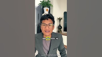 Đừng bao giờ nhận mình giỏi excel #genzdilam #haihuoc #storytelling