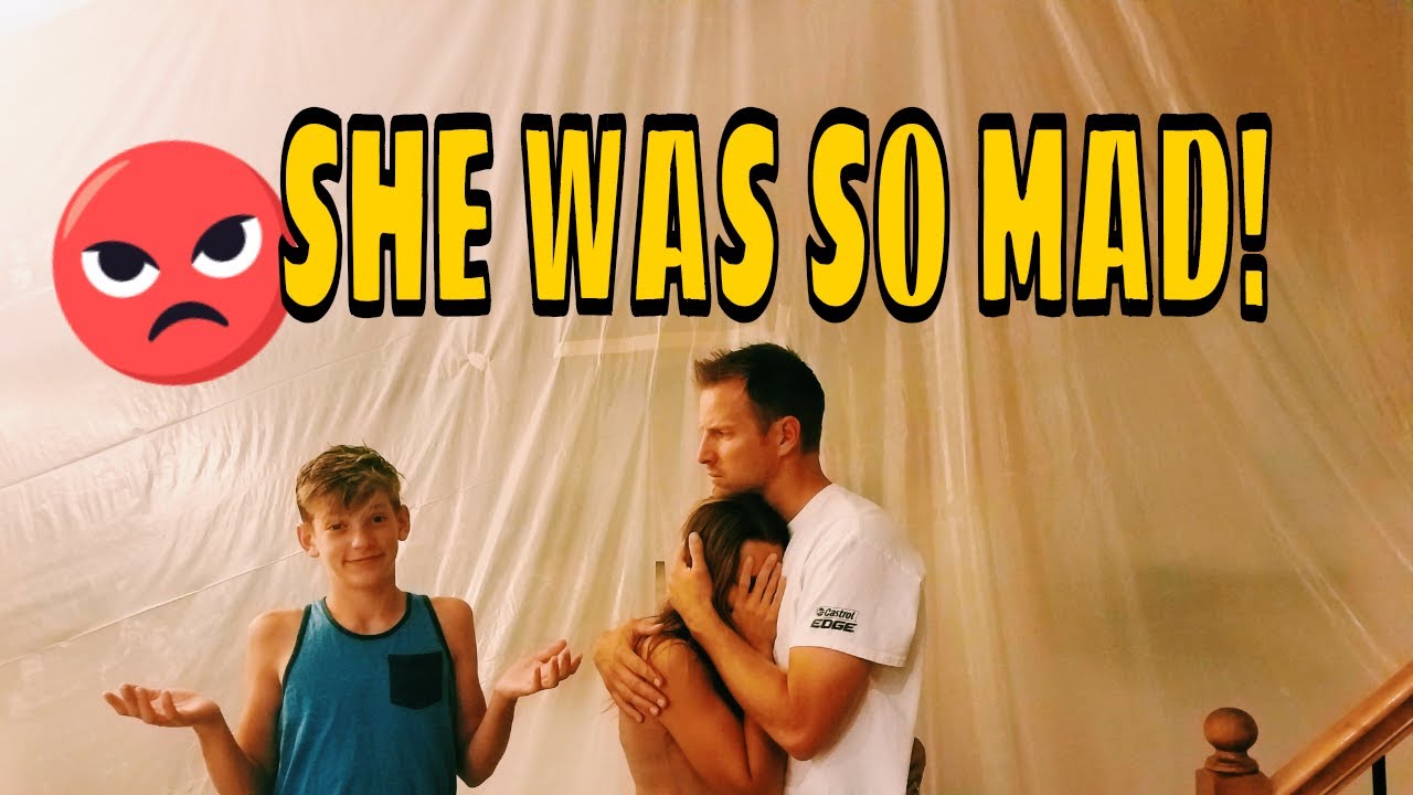 Я разрушил кухню моей мамы...