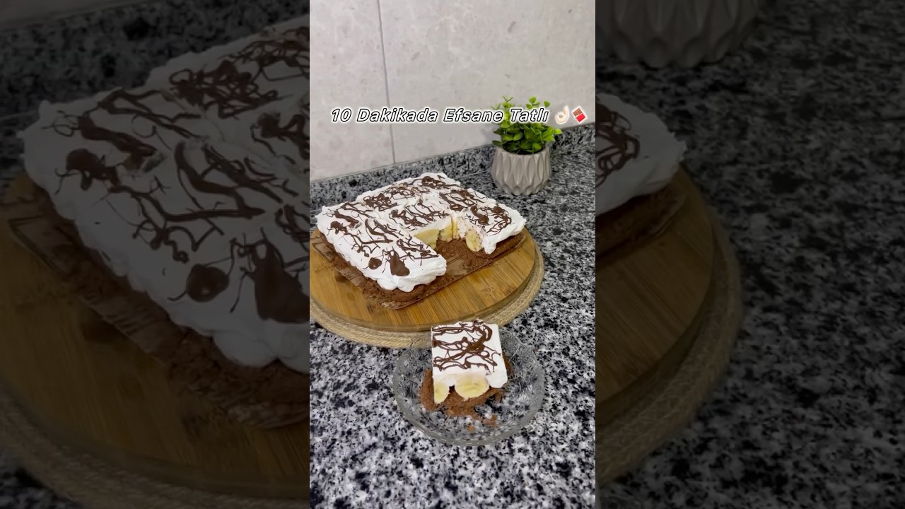 Muzlu Petibörlü Pratik Tatlı 🍌 #tatlıtarifleri #pratiktatli #muzlutatlı Muzlu Petibörlü Pratik Tatlı 🍌 #tatlıtarifleri #pratiktatli #muzlutatlı