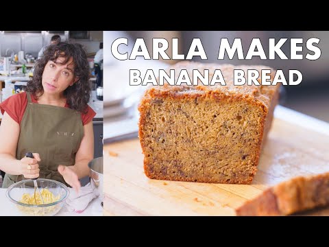 Moist Banana Bread Recipe. 