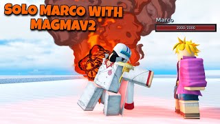 SOLOING MARCO WITH MAGMA V2 IN FRUIT BATTLEGROUNDS