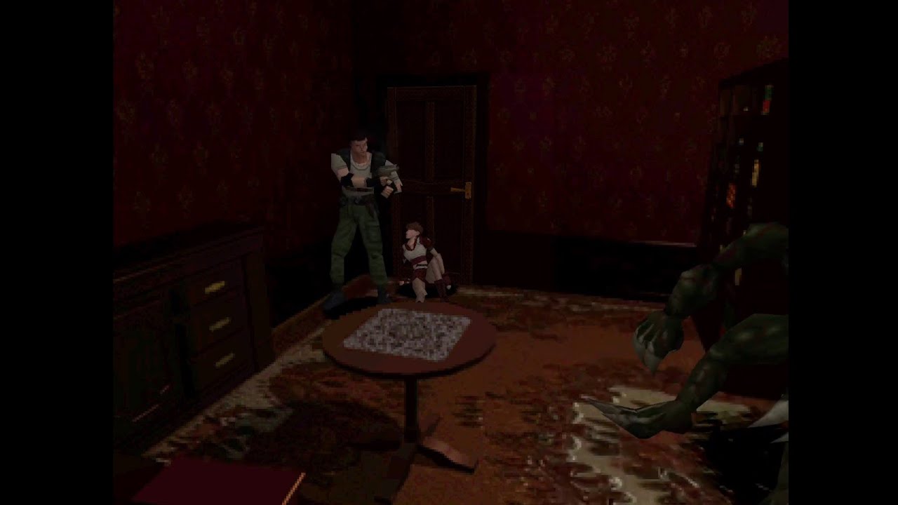 Resident Evil (1996) - Every Rebecca Chambers rescue scenes (and more)