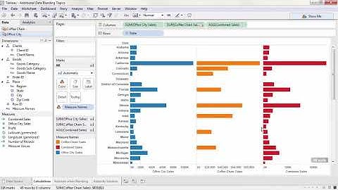 Tableau Training & Tutorials   04 09 Connecting to Data   Additional Data Blending Topics