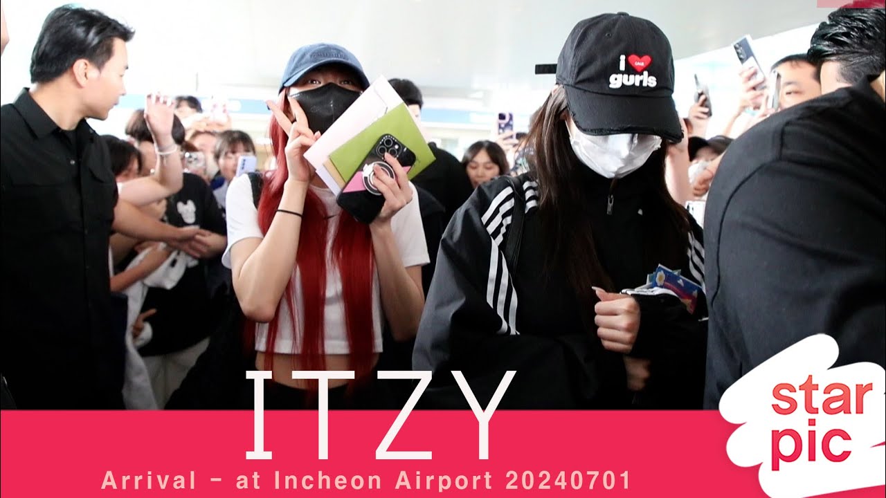있지 '잘 다녀왔어요!'  [STARPIC] / ITZY Arrival - at Incheon Airport 20240701