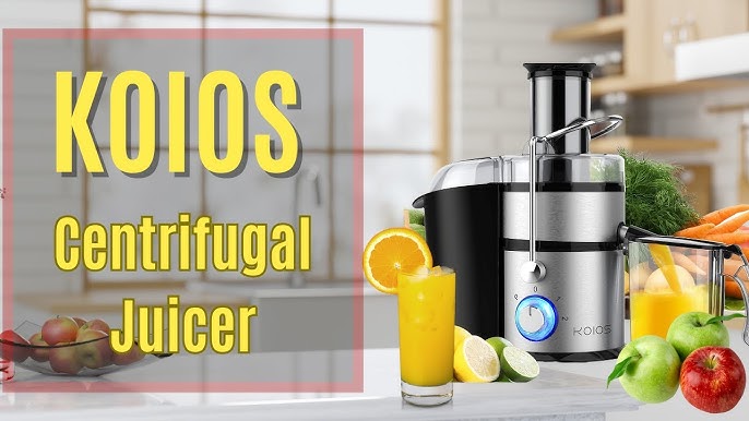 Dropship KOIOS Centrifugal Juicer Machines; Juice Extractor With