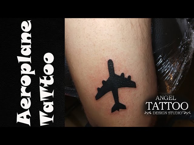 Kat Von D - Love love love this clean+simple paper airplane tattoo done at  my shop [@highvoltagetat] by my coworker, @artofkevinlewis! ❤️🗡 | Facebook