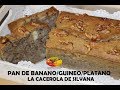 BANANA BREAD -PAN DE BANANO - GUINEO - PLATANO