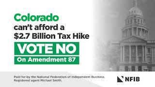 Coloradans Must Vote No on Amendment 87 Update