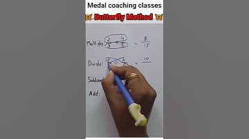 butterfly method for  addition. subtraction. multiplication an division#butterfly method#fraction