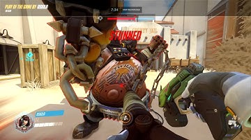 D.Va taking one for the team. AI Training Hard