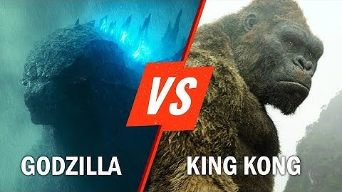 Godzilla vs Kong Rap Battle (Official Music Video)