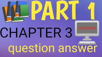 Computer Chapter 3 More On MS Word 2007 answer question of class 6 part 1/muskankhanofficial