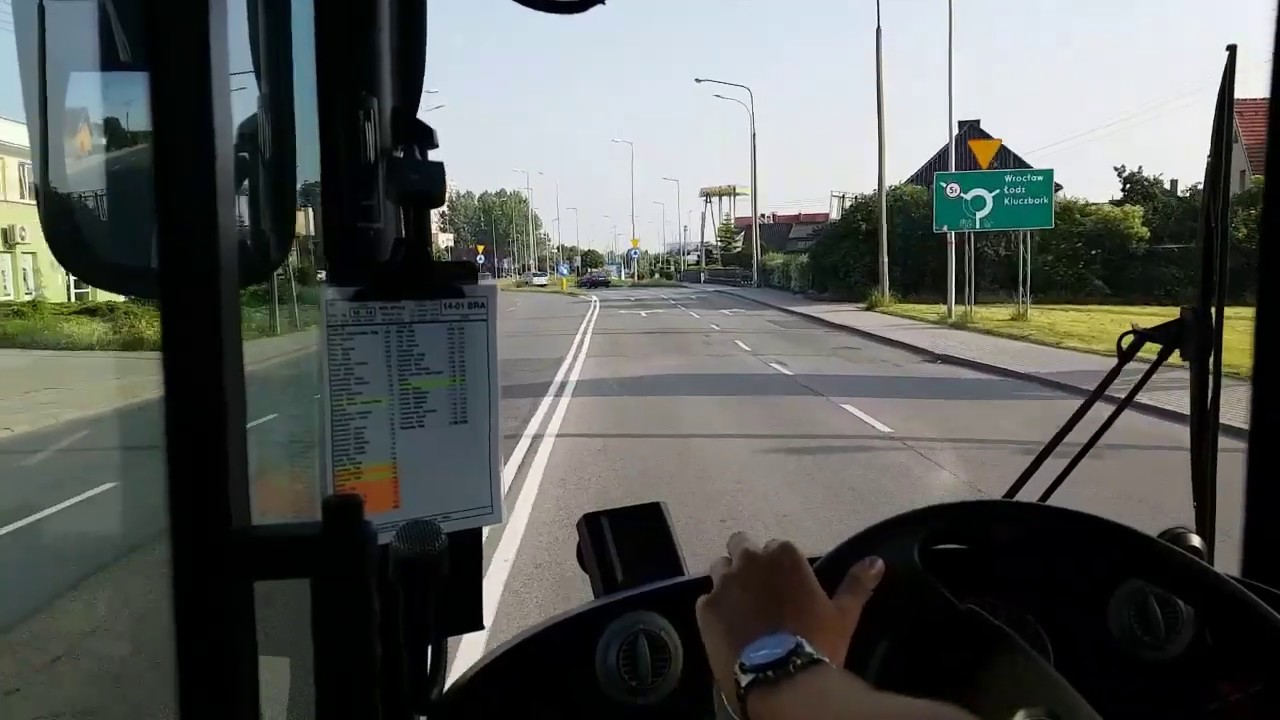 Autobusem po Opolu - linia 10 (Drobiarska - BRYNICA przez Elektrownię)