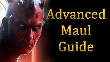 Advanced Darth Maul Hero Guide - Star Wars Battlefront 2