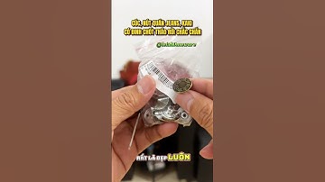 CÚC, NÚT QUẦN JEANS, KAKI BẰNG ĐỒNG RẤT ĐẸP CHẮC CHẮN CÓ ĐINH VÍT CÓ THỂ THÁO RỜI | Let’s Homeware