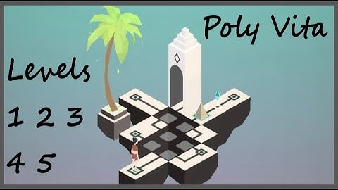 Poly Vita Levels 1 2 3 4 5 walkthrough IOS [ by Alejandro Zielinsky ]
