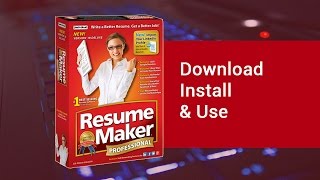 Resume Maker Professional 17 Deluxe, Download Install & Use | video tutorial by TechyV screenshot 3