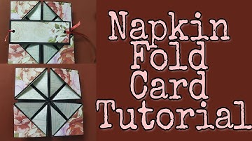 Napkin Fold Card Tutorial | Scrapbook Ideas