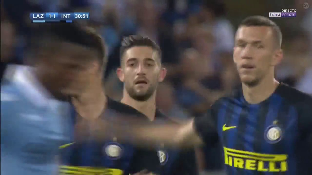 Лацио   Интер  Гол Андреолли