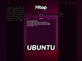 Install Htop on Ubuntu Easily (Monitor CPU & RAM Live) #shorts #htop