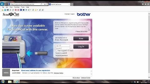 Brother Scan N Cut Canvas Overview - Part 1